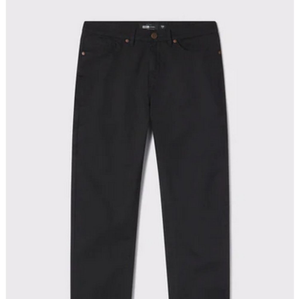 Barbell Apparel Athletic Chino Pant 2.0 - Straight Fit - Men's 34x34 - Black NWT